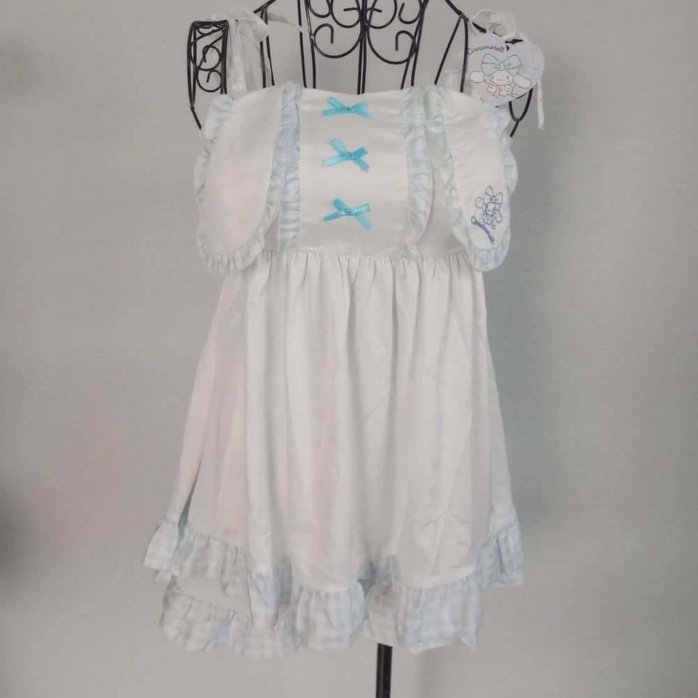 Sanrio Cinnamoroll White Angelic Slip Dress Set